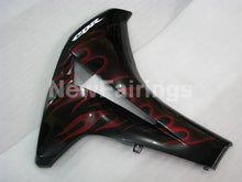 Carica l&#39;immagine nel visualizzatore di Gallery, Black and Red Flame - CBR1000RR 08-11 Fairing Kit - Vehicles