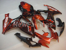 Carica l&#39;immagine nel visualizzatore di Gallery, Black and Red Flame - GSX-R600 06-07 Fairing Kit - Vehicles