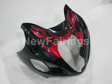 Carica l&#39;immagine nel visualizzatore di Gallery, Black Red Flame - GSX1300R Hayabusa 99-07 Fairing Kit