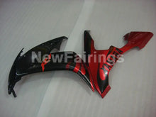 Carica l&#39;immagine nel visualizzatore di Gallery, Black and Red Flame - YZF-R1 04-06 Fairing Kit - Vehicles &amp;