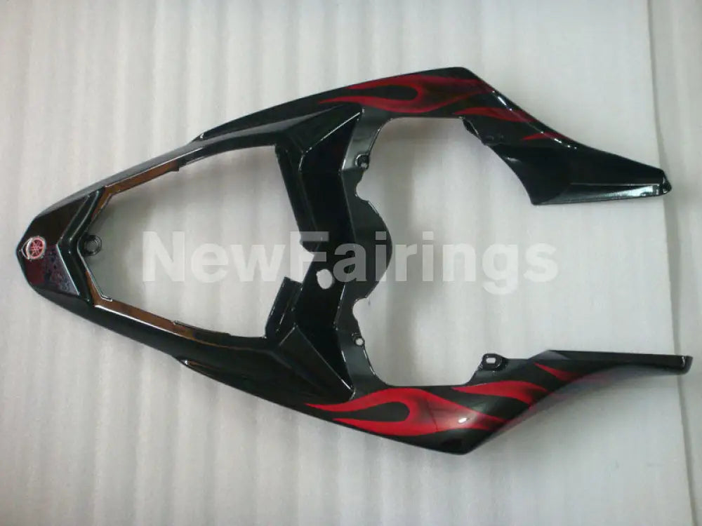 Black Red Flame - YZF-R1 12-14 Fairing Kit - Vehicles &