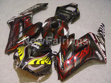 Carica l&#39;immagine nel visualizzatore di Gallery, Black and Red Yellow Flame - CBR1000RR 04-05 Fairing Kit -