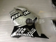 Carica l&#39;immagine nel visualizzatore di Gallery, Black and Silver Repsol - CBR600 F4i 01-03 Fairing Kit -