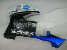 Carica l&#39;immagine nel visualizzatore di Gallery, Black and White Blue Konica Minolta - CBR600RR 05-06 Fairing