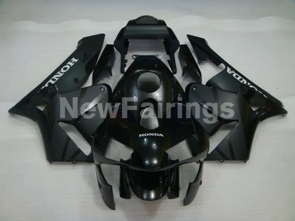 Black with white decals Factory Style - CBR600RR 03-04