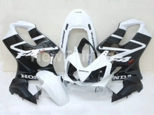 Carica l&#39;immagine nel visualizzatore di Gallery, Black and White Factory Style - CBR600 F4i 04-06 Fairing Kit