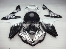 Carica l&#39;immagine nel visualizzatore di Gallery, Black White Factory Style - YZF-R1 07-08 Fairing Kit