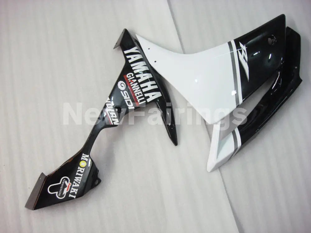 Black White Factory Style - YZF-R1 07-08 Fairing Kit