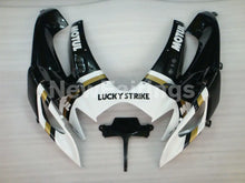 Carica l&#39;immagine nel visualizzatore di Gallery, Black and White Lucky Strike - GSX-R750 06-07 Fairing Kit