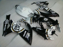 Carica l&#39;immagine nel visualizzatore di Gallery, Black and White Lucky Strike - GSX-R750 06-07 Fairing Kit