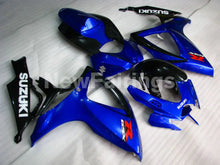 Carica l&#39;immagine nel visualizzatore di Gallery, Blue and Black Factory Style - GSX-R600 06-07 Fairing Kit