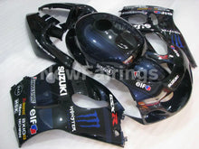 Carica l&#39;immagine nel visualizzatore di Gallery, Blue and Black Monster - GSX-R600 96-00 Fairing Kit -