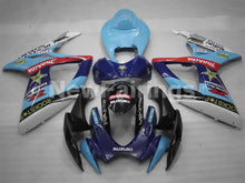 Carica l&#39;immagine nel visualizzatore di Gallery, Blue and Black MOTOREX - GSX-R750 06-07 Fairing Kit