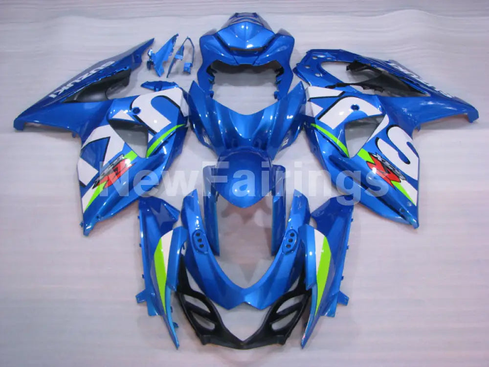 Blue and Green Factory Style - GSX - R1000 09 - 16 Fairing