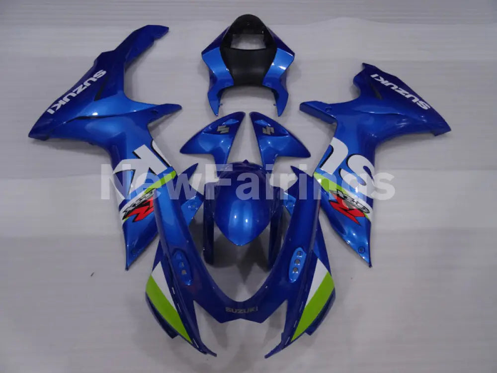 Blue and Green Factory Style - GSX-R750 11-24 Fairing Kit