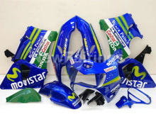 Carica l&#39;immagine nel visualizzatore di Gallery, Blue and Green Movistar - CBR 919 RR 98-99 Fairing Kit -