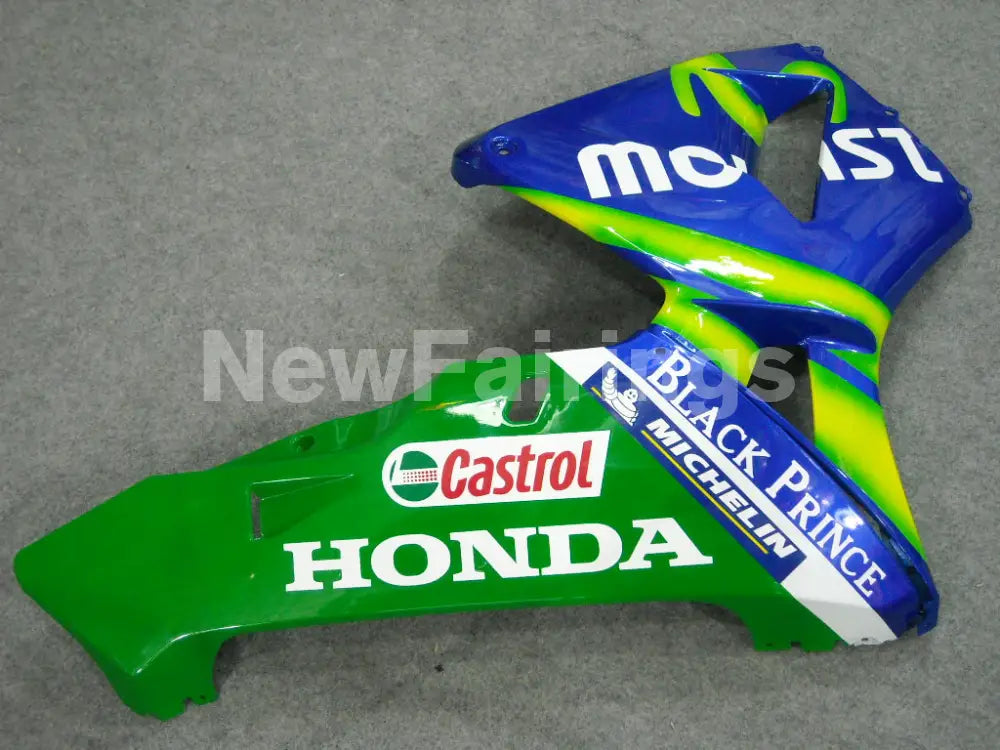 Blue and Green Movistar - CBR600RR 03-04 Fairing Kit -