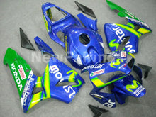 Carica l&#39;immagine nel visualizzatore di Gallery, Blue and Green Movistar - CBR600RR 03-04 Fairing Kit -