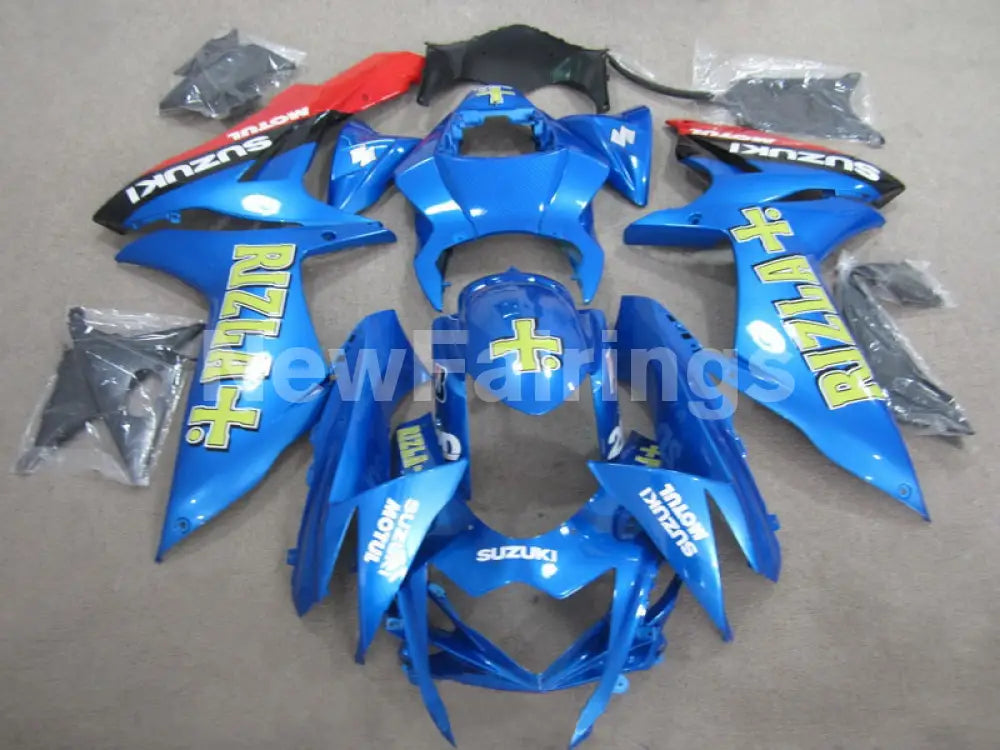 Blue and Red Black Rizla - GSX-R750 11-24 Fairing Kit