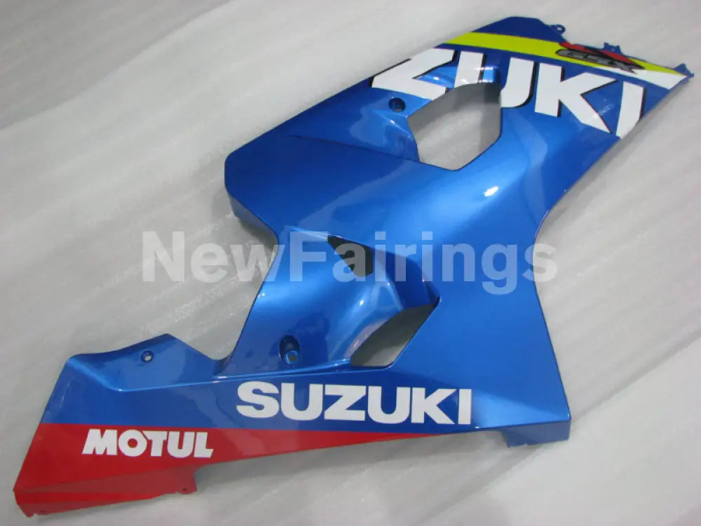 Blue and Red MOTUL - GSX-R600 04-05 Fairing Kit - Vehicles &