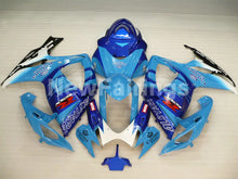 Carica l&#39;immagine nel visualizzatore di Gallery, Blue and White Black Corona - GSX-R750 06-07 Fairing Kit