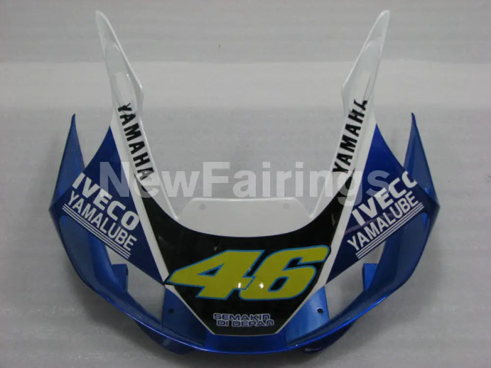 Blue and White Black ENEOS - YZF-R6 98-02 Fairing Kit Vehicles & Parts > Vehicle Parts & Accessories > Motor Vehicle