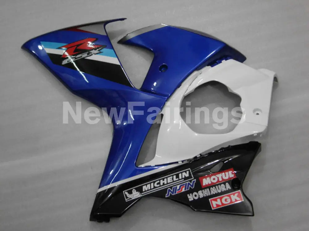 Blue and White Black Factory Style - GSX - R1000 09 - 16