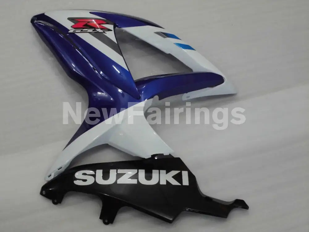 Blue and White Black Factory Style - GSX-R750 08-10 Fairing