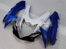 Carica l&#39;immagine nel visualizzatore di Gallery, Blue and White Black Factory Style - GSX-R750 11-24 Fairing