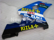 Carica l&#39;immagine nel visualizzatore di Gallery, Blue and White Black Rizla - GSX-R600 04-05 Fairing Kit -