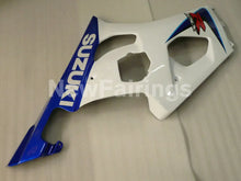 Carica l&#39;immagine nel visualizzatore di Gallery, Blue and White Factory Style - GSX - R1000 03 - 04 Fairing