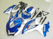 Carica l&#39;immagine nel visualizzatore di Gallery, Blue and White Factory Style - GSX-R750 08-10 Fairing Kit