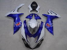 Carica l&#39;immagine nel visualizzatore di Gallery, Blue and White Factory Style - GSX-R750 11-24 Fairing Kit