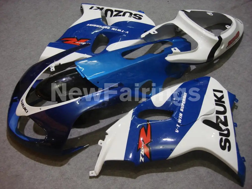 Blue and White Factory Style - TL1000R 98-03 Fairing Kit