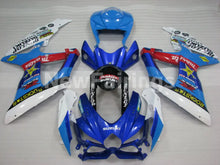 Carica l&#39;immagine nel visualizzatore di Gallery, Blue and White ROCKSTAR - GSX-R750 08-10 Fairing Kit