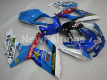 Carica l&#39;immagine nel visualizzatore di Gallery, Blue and White ROCKSTAR - GSX-R750 08-10 Fairing Kit