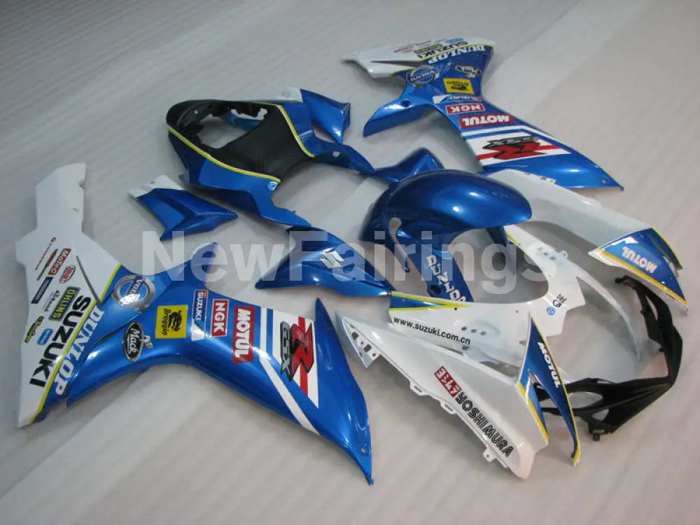 Blue and White Yoshimura - GSX-R750 11-24 Fairing Kit