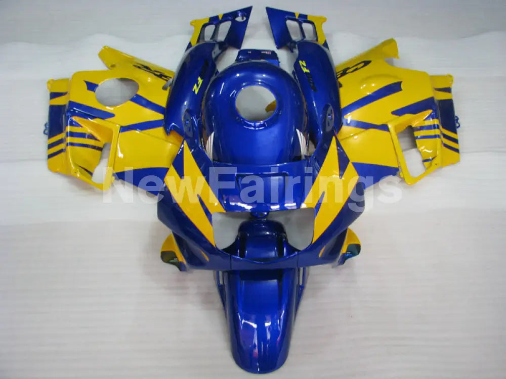 Blue and Yellow Factory Style - CBR600 F2 91-94 Fairing Kit