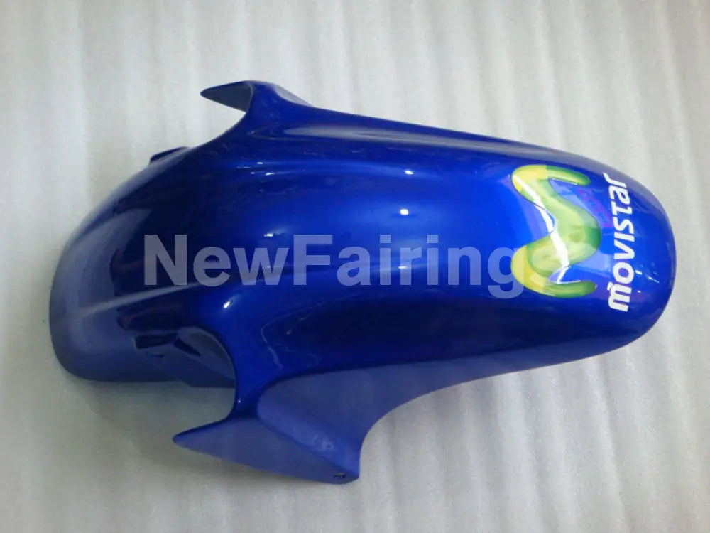 Blue and Yellow Green Movistar - CBR600 F4 99-00 Fairing Kit