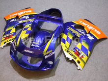 Carica l&#39;immagine nel visualizzatore di Gallery, Blue and Yellow Movistar - GSX-R600 96-00 Fairing Kit -