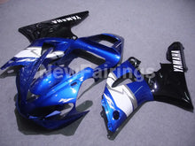 Carica l&#39;immagine nel visualizzatore di Gallery, Blue Black and White Factory Style - YZF-R1 00-01 Fairing