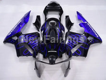 Carica l&#39;immagine nel visualizzatore di Gallery, Blue and Black Flame - CBR600RR 03-04 Fairing Kit - Vehicles