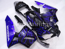 Carica l&#39;immagine nel visualizzatore di Gallery, Blue and Black Flame - CBR600RR 03-04 Fairing Kit - Vehicles