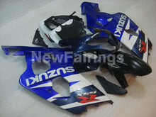 Carica l&#39;immagine nel visualizzatore di Gallery, Blue Black White Factory Style - GSX-R600 04-05 Fairing Kit