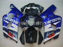 Carica l&#39;immagine nel visualizzatore di Gallery, Blue Black White Factory Style - GSX-R600 04-05 Fairing Kit