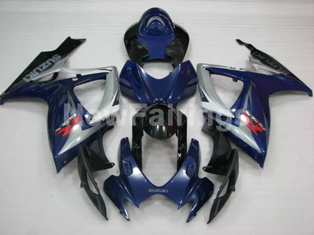 Blue Silver and Black Factory Style - GSX-R600 06-07