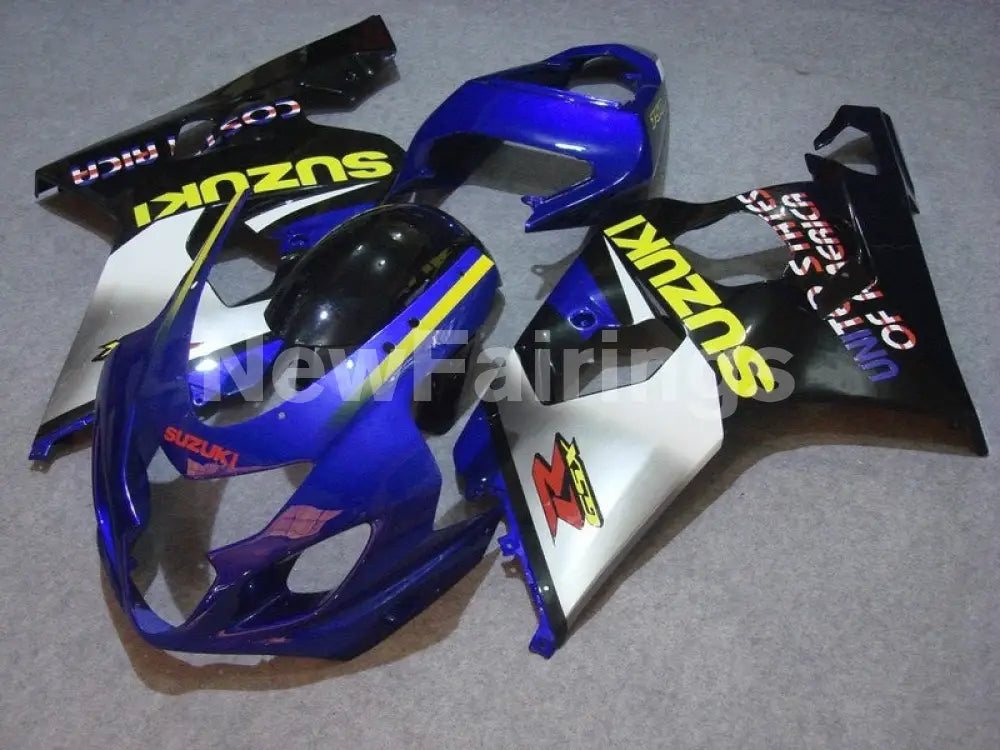 Blue Silver Black Factory Style - GSX-R750 04-05 Fairing