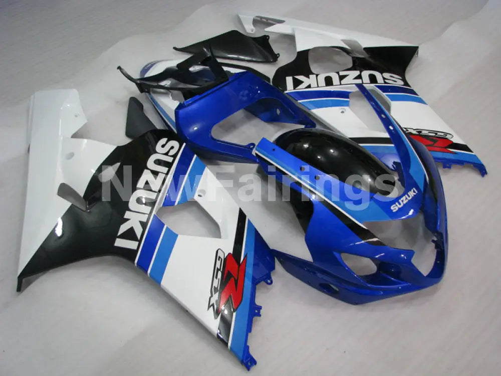 Blue White and Black Factory Style - GSX-R750 04-05 Fairing