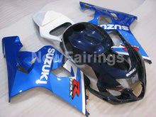 Carica l&#39;immagine nel visualizzatore di Gallery, Blue White Black Factory Style - GSX-R600 04-05 Fairing Kit