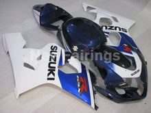 Carica l&#39;immagine nel visualizzatore di Gallery, Blue and White Black Factory Style - GSX-R750 04-05 Fairing